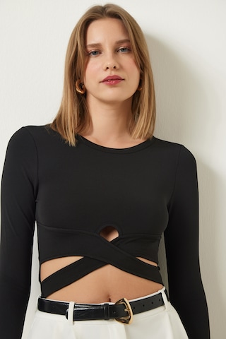 Happiness İstanbul - Camiseta en negro