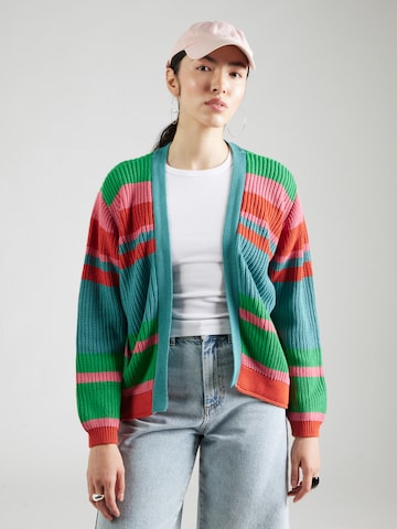 Blutsgeschwister Gebreid vest 'Yes, We Cardy' in Rood: voorkant