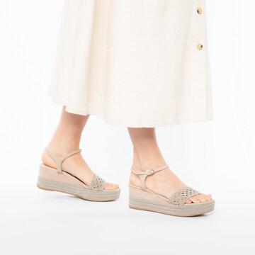 UNISA Sandaal 'Kisome' in Beige