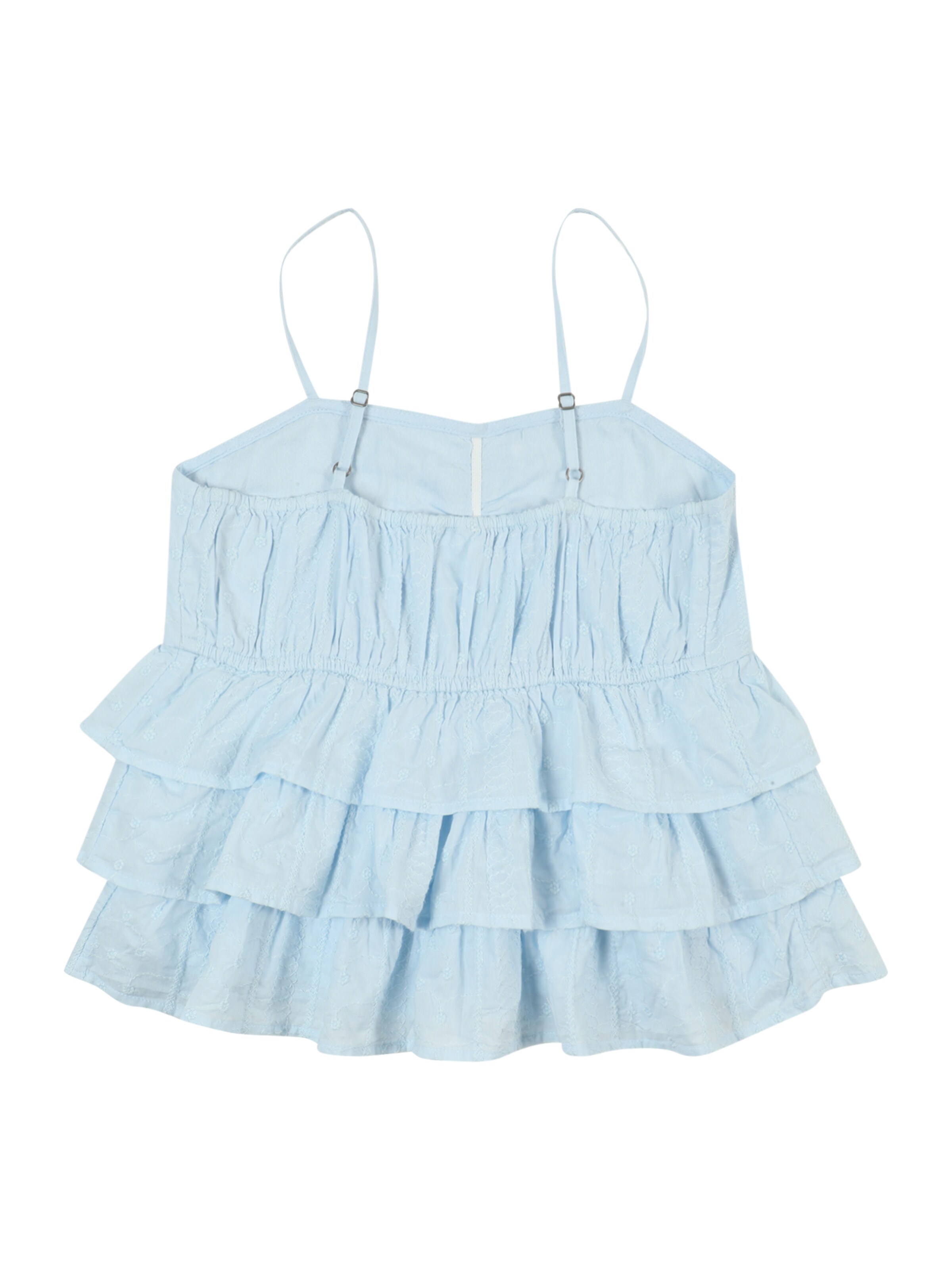 Top de la Abercrombie & Fitch pe albastru