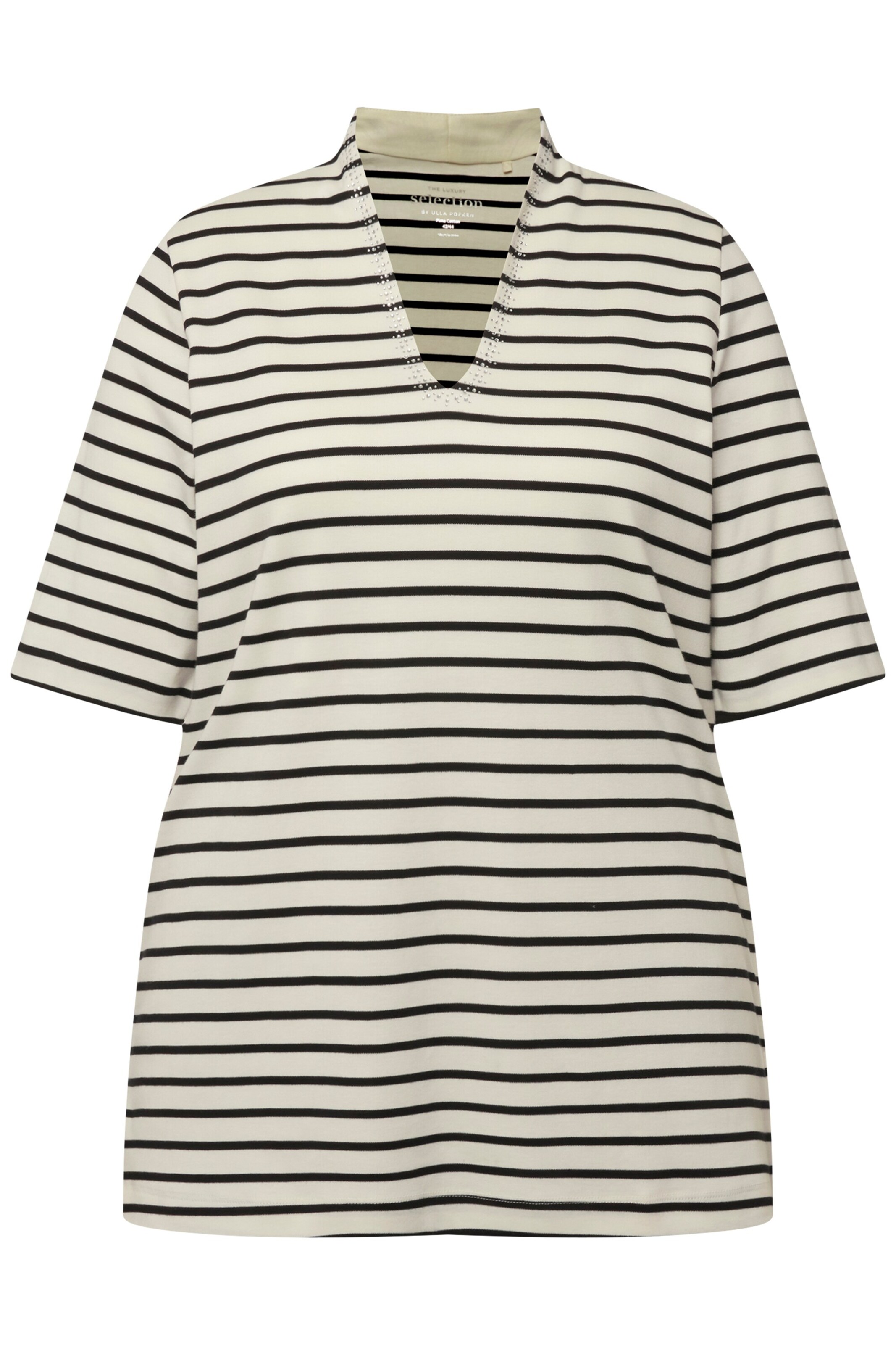 Ulla Popken Shirt in Beige: front