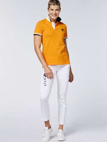 Polo Sylt Shirt in Orange