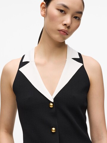 Karl Lagerfeld - Chaleco de punto en negro