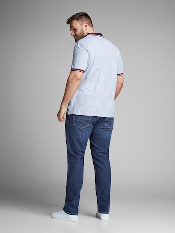 Jack & Jones Plus Slimfit Jeans 'Tim' in Blau