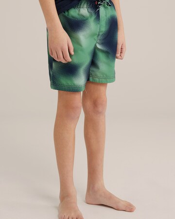 WE Fashion Swimming shorts in Green