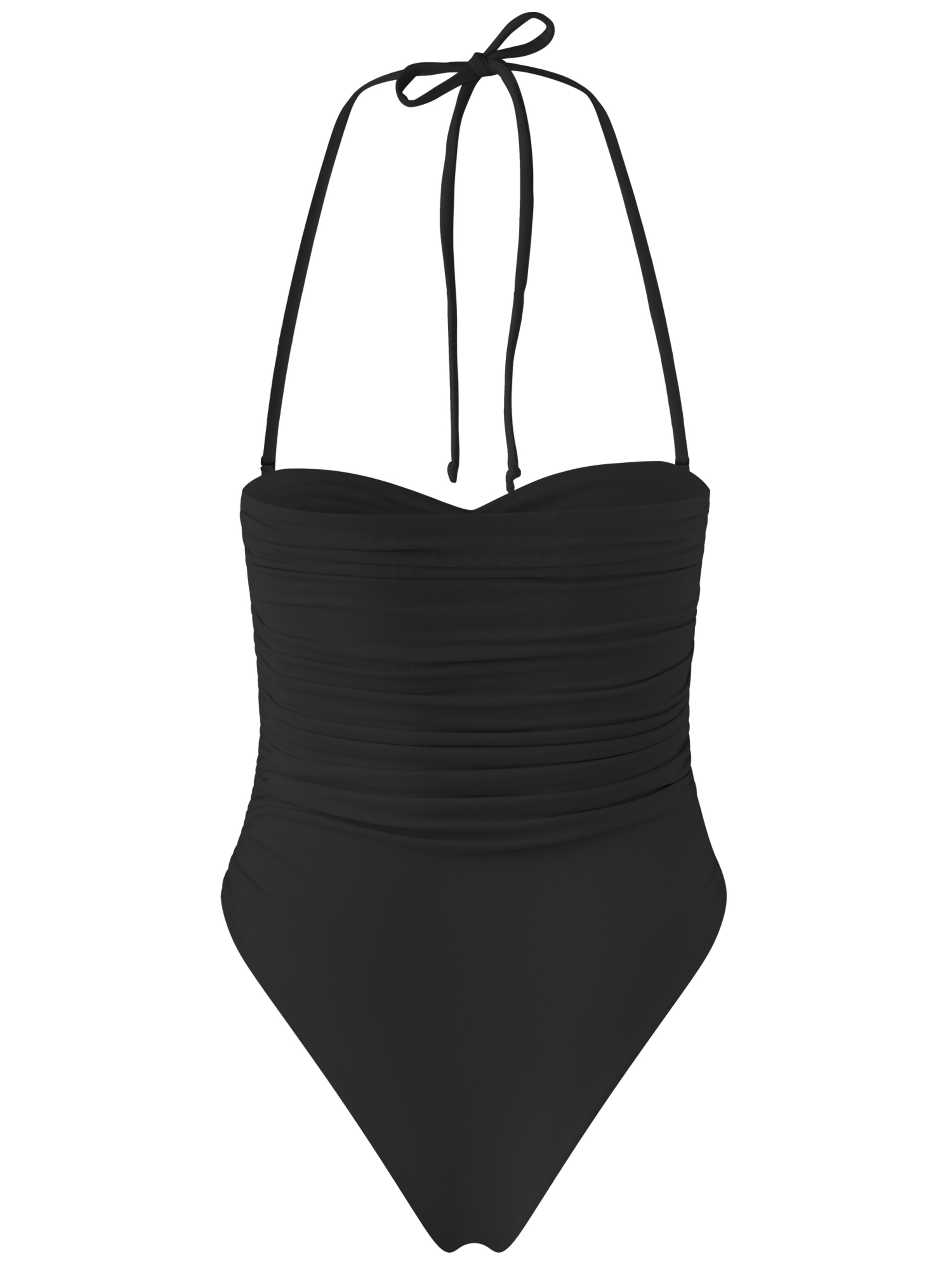 SEA ME SWIM Bandeau Badeanzug 'NOÉVA'‌ in Schwarz