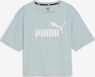 PUMA Sportshirt 'Essentials' in pastellblau / weiß, Produktansicht