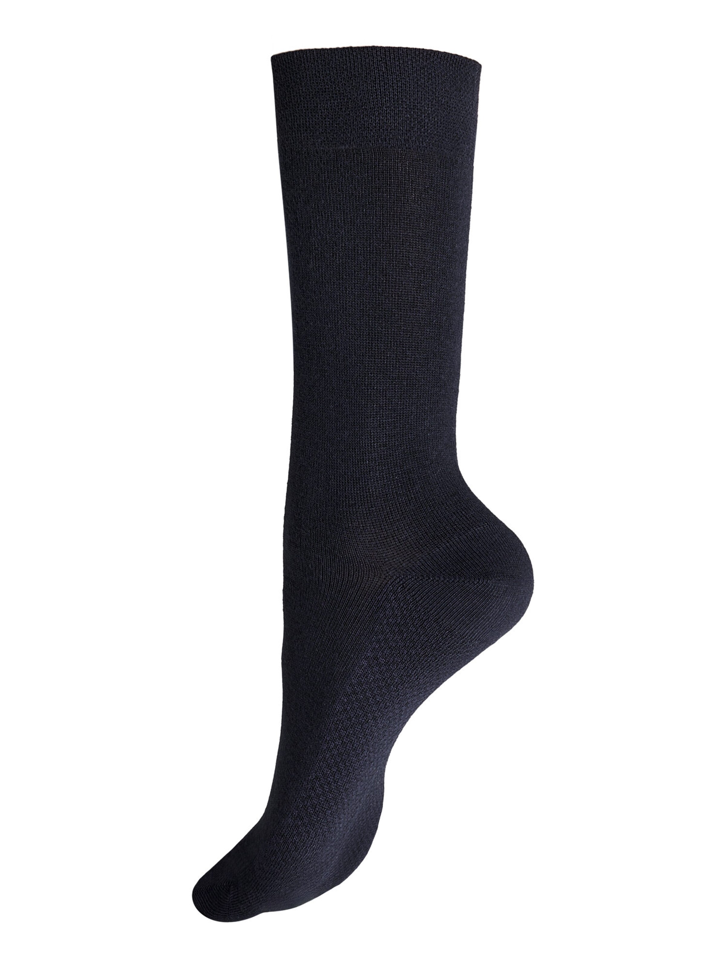 Hudson Socks 'Dry Cotton' in Blue: front