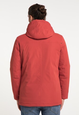 Schmuddelwedda Winterjacke in Rot