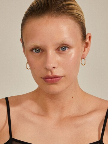 Pilgrim Обеци 'Star' в злато