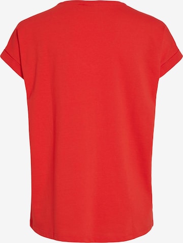 VILA - Camiseta 'DREAMERS' en rojo