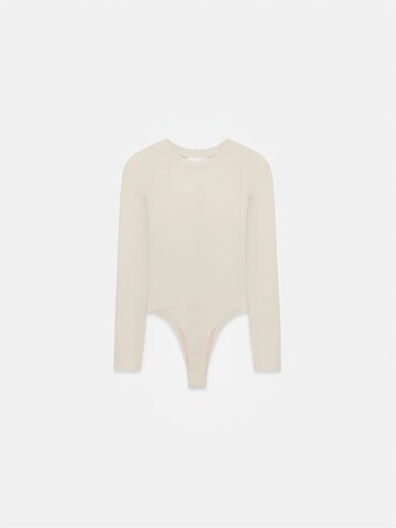 Body a maglietta di Dilvin in beige