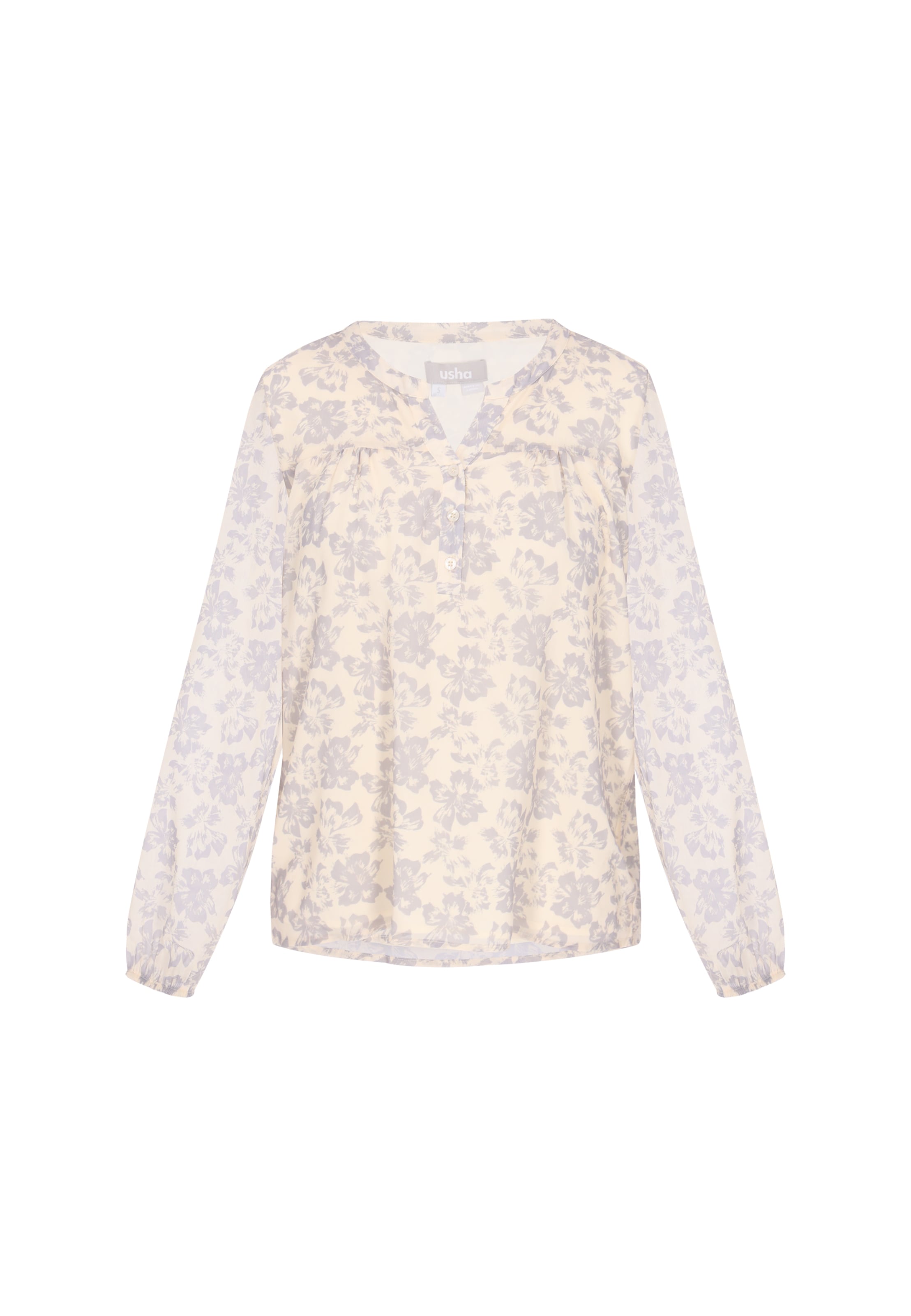 Usha Bluse 'Casual' in Weiß: Vorderseite