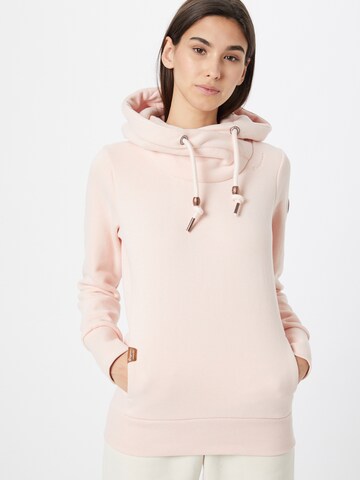 Sweat-shirt 'GRIPY BOLD' Ragwear en rose : devant