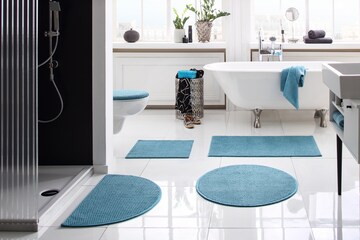 HOME AFFAIRE Bathmat in Blue