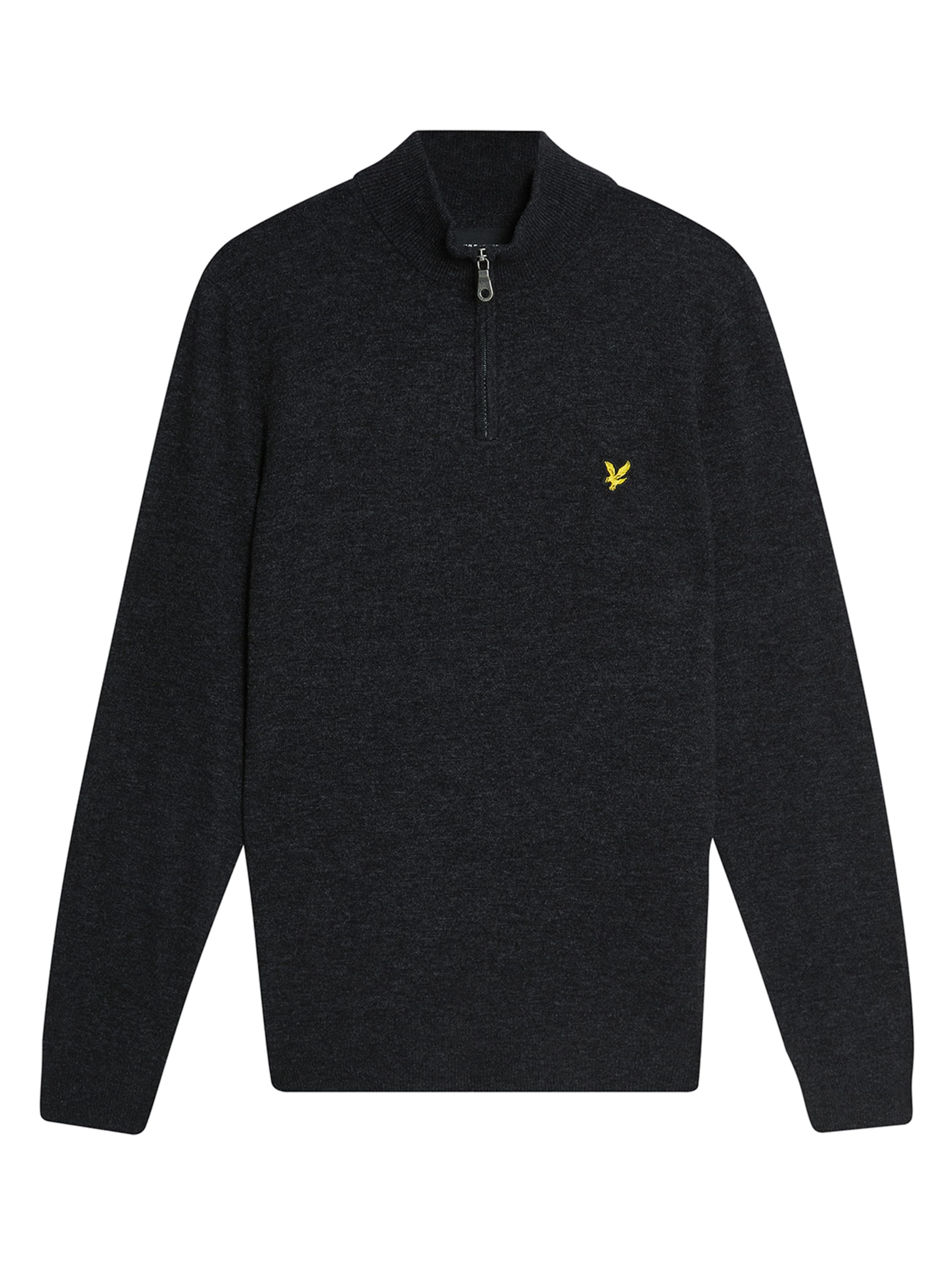 Pull-over Lyle & Scott en noir : devant