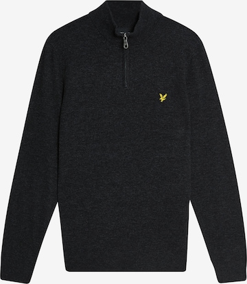 Pull-over Lyle & Scott en noir : devant