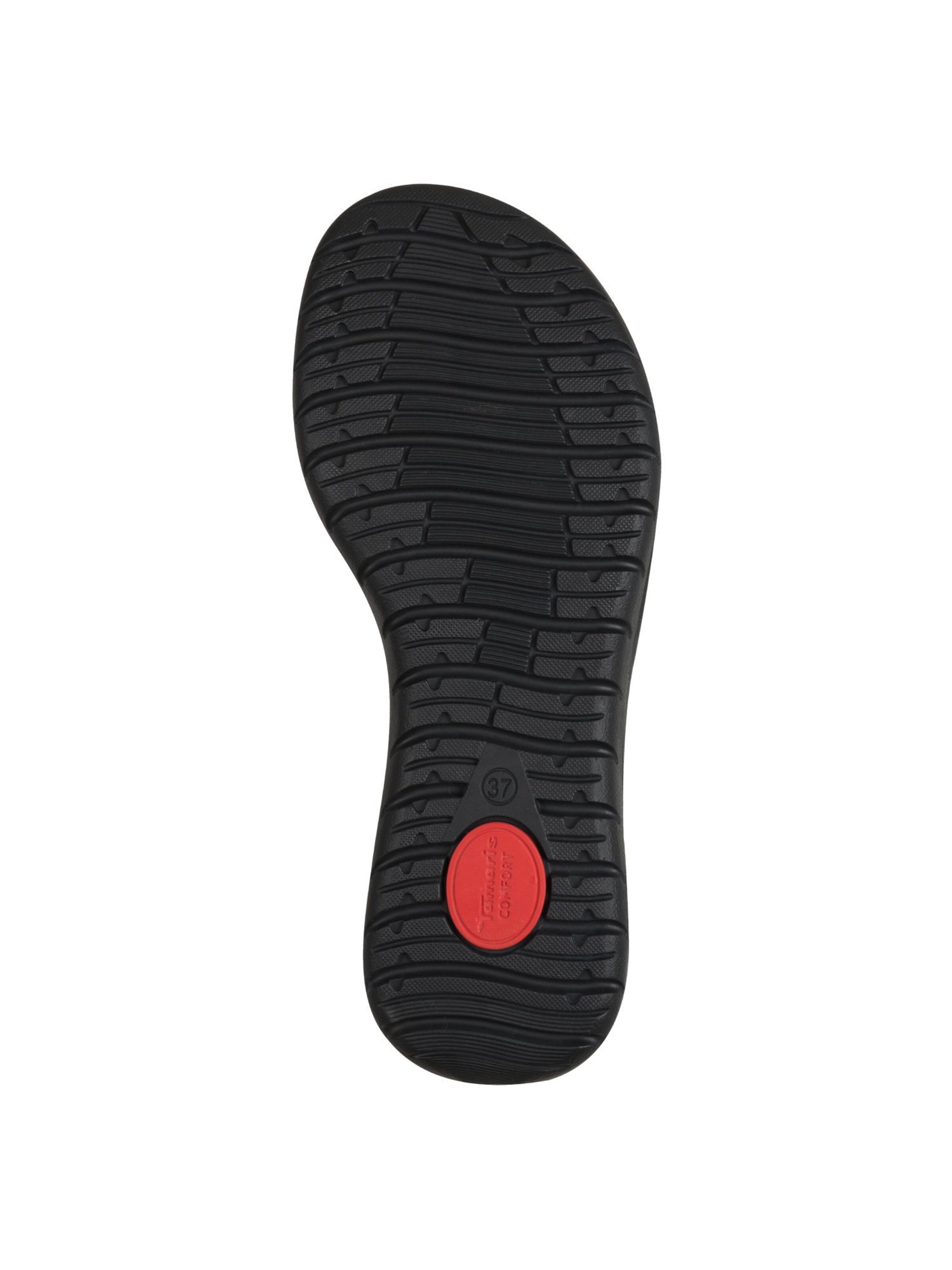 Sandales Tamaris en noir