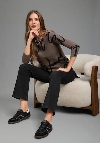 LAURA SCOTT Pullover in Braun