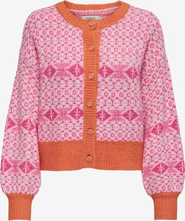 Cardigan 'DEA' ONLY en orange : devant