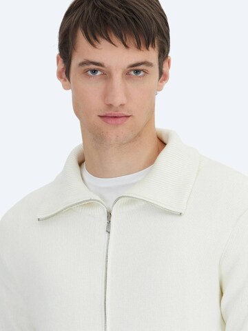 KİP Knit Cardigan in Beige