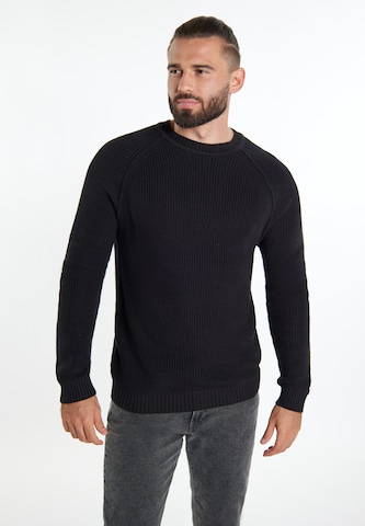 Pull-over DreiMaster Vintage en noir : devant