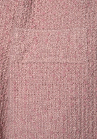 LASCANA Плетена жилетка в лилав
