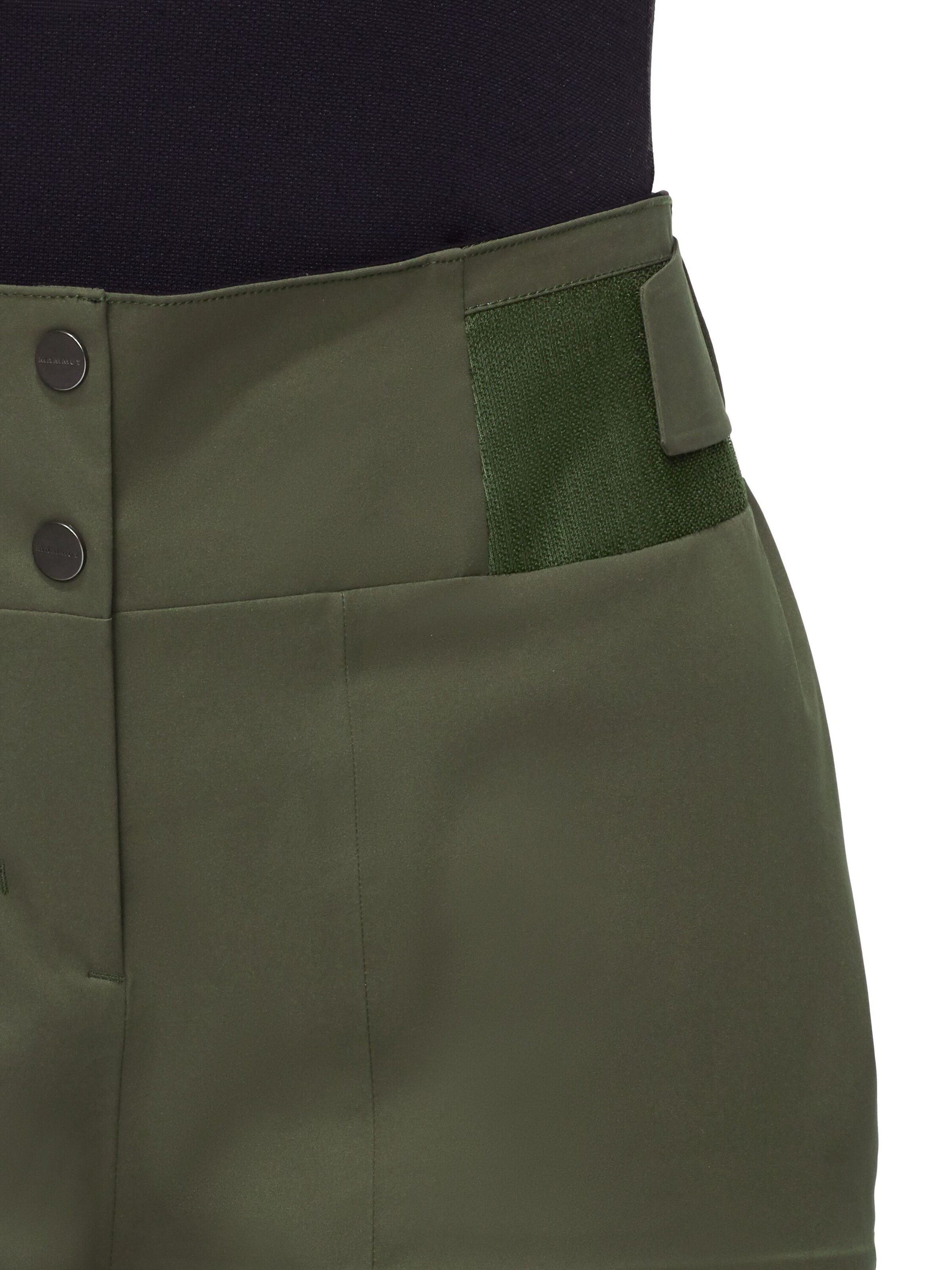 MAMMUT Regular Workout Pants 'Stoney' in Green