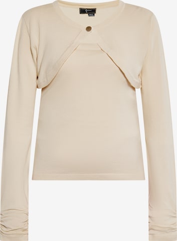 faina Sweater in Beige: front
