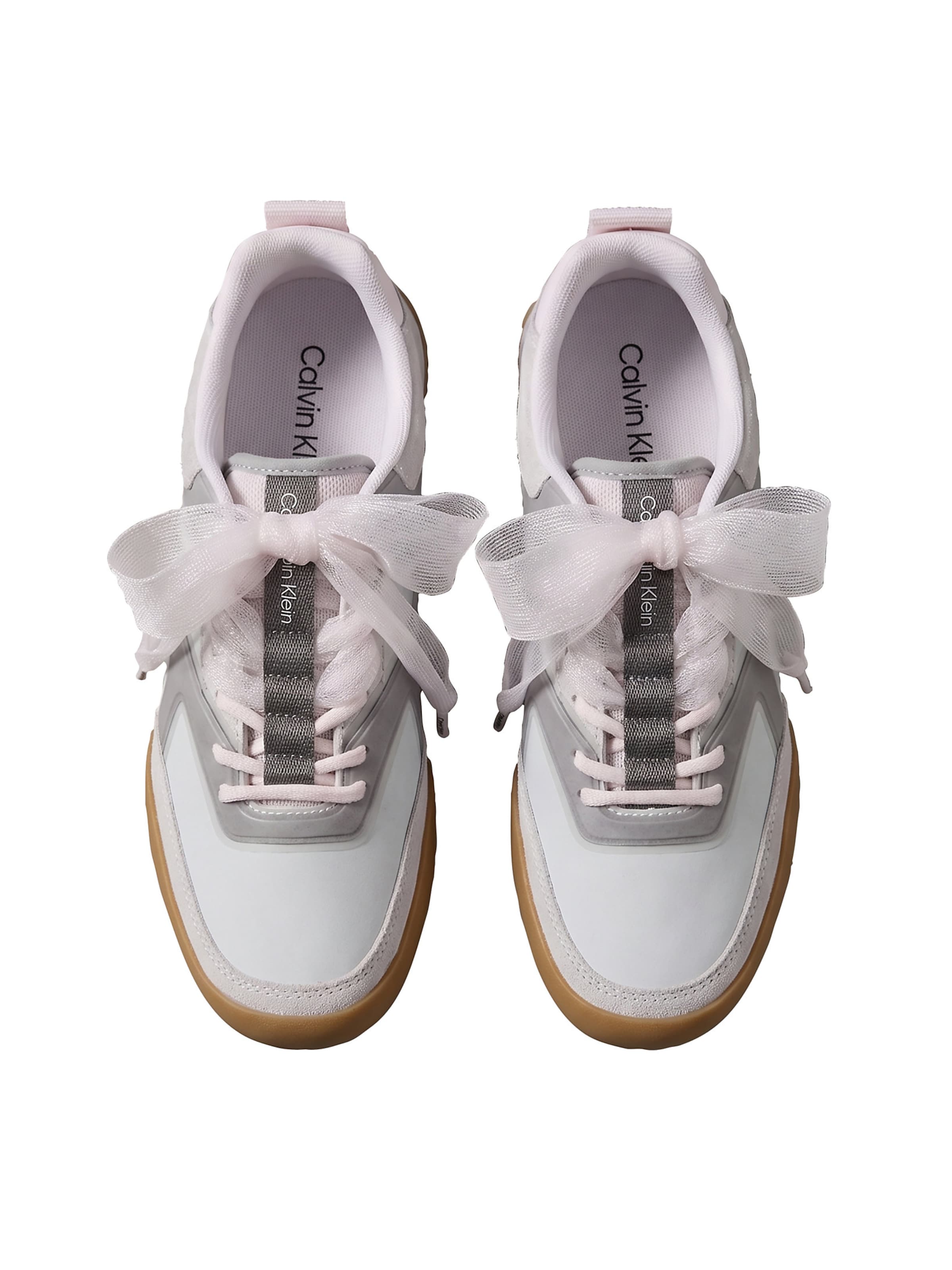 Baskets basses 'KAYLA' Calvin Klein en gris