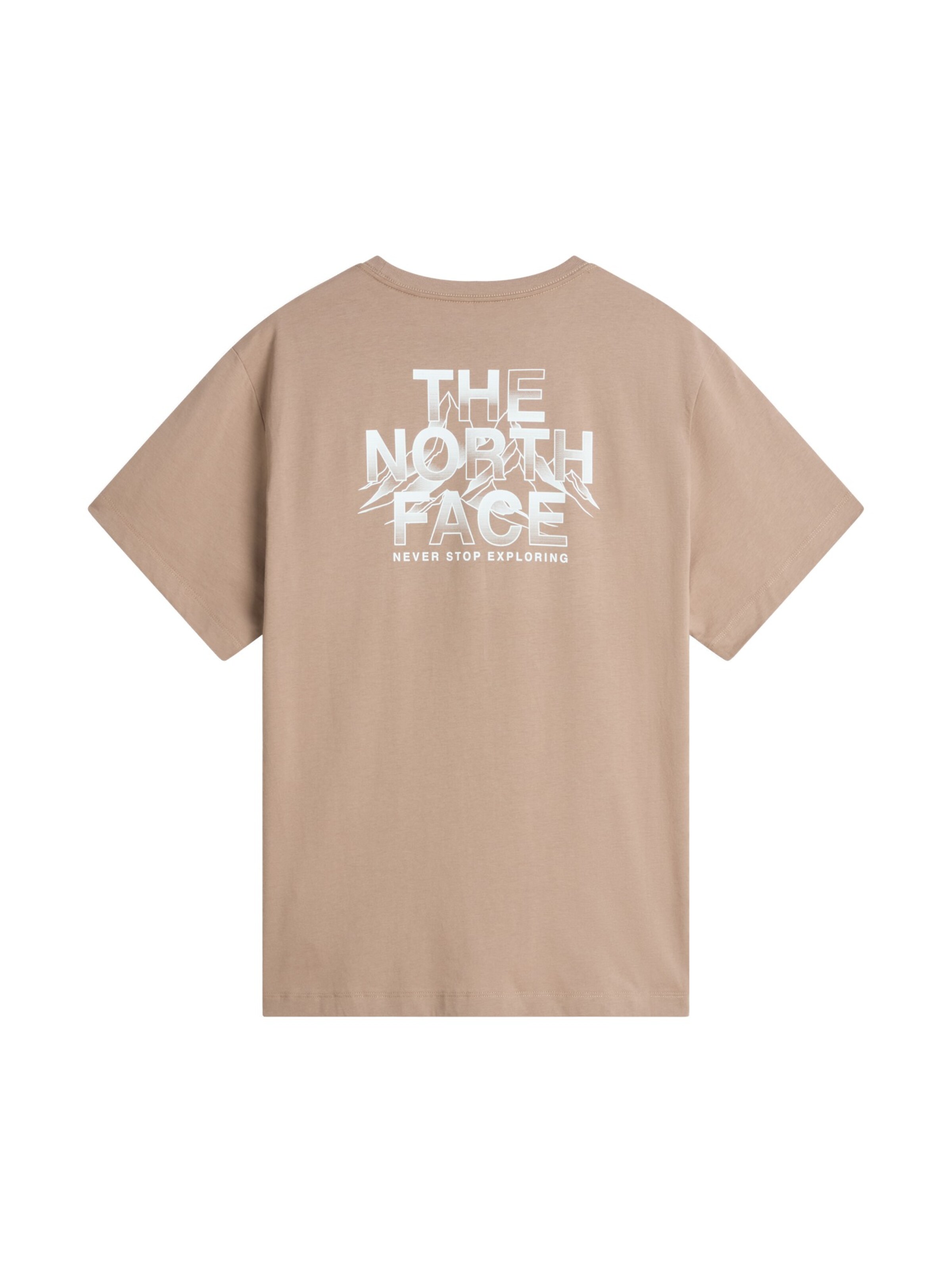 THE NORTH FACE Μπλουζάκι 'M ALLTHE WAY TO THE TOP RELAXED SS TEE' σε καφέ