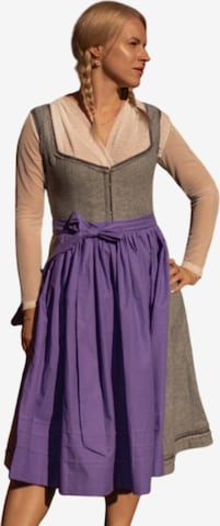 INNA.Trachten Dirndl 'Helene' in Lila: Vorderseite