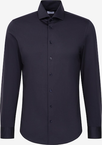 SEIDENSTICKER Business shirt 'Schwarze Rose' in Blue: front