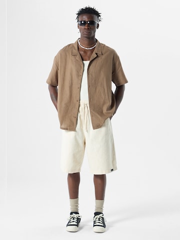 Comfort fit Camicia 'Yucca' di VAMOS CLO in beige
