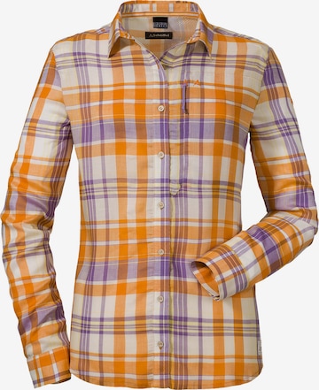 Schöffel - Blusa funcionais 'Kapstadt' em roxo: frente