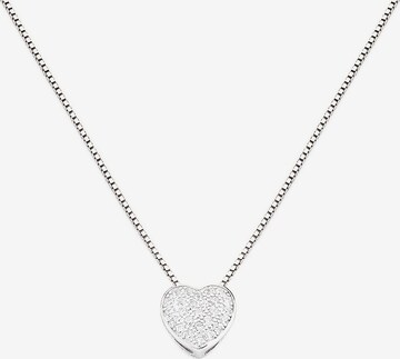 Amen Necklace in Silver: front