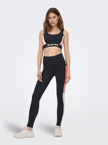 ONLY PLAY Medium Support Sports Bra in Black