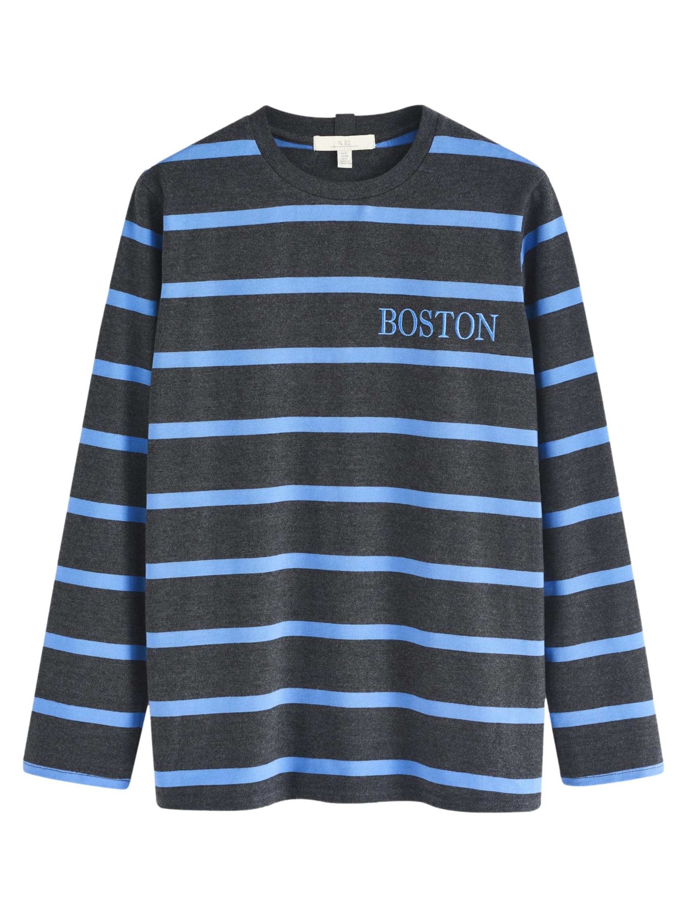 Next Shirt in Blue: front