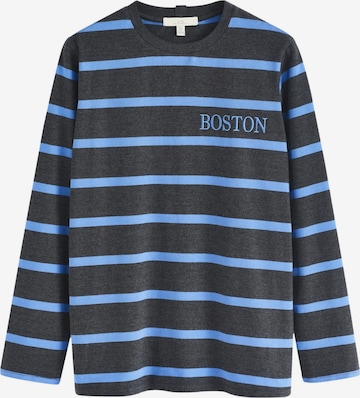 T-shirt Next en bleu : devant