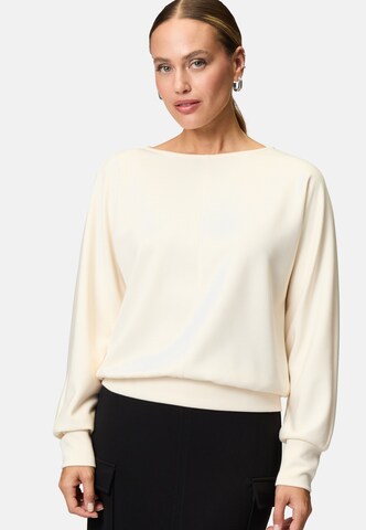 Sweat-shirt zero en blanc : devant