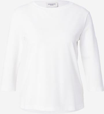 T-shirt 'MULTIA' Weekend Max Mara en blanc : devant