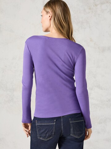 CECIL Shirt 'Pia' in Lila