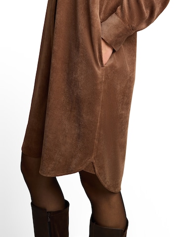 TOM TAILOR Shirt dress in Brown