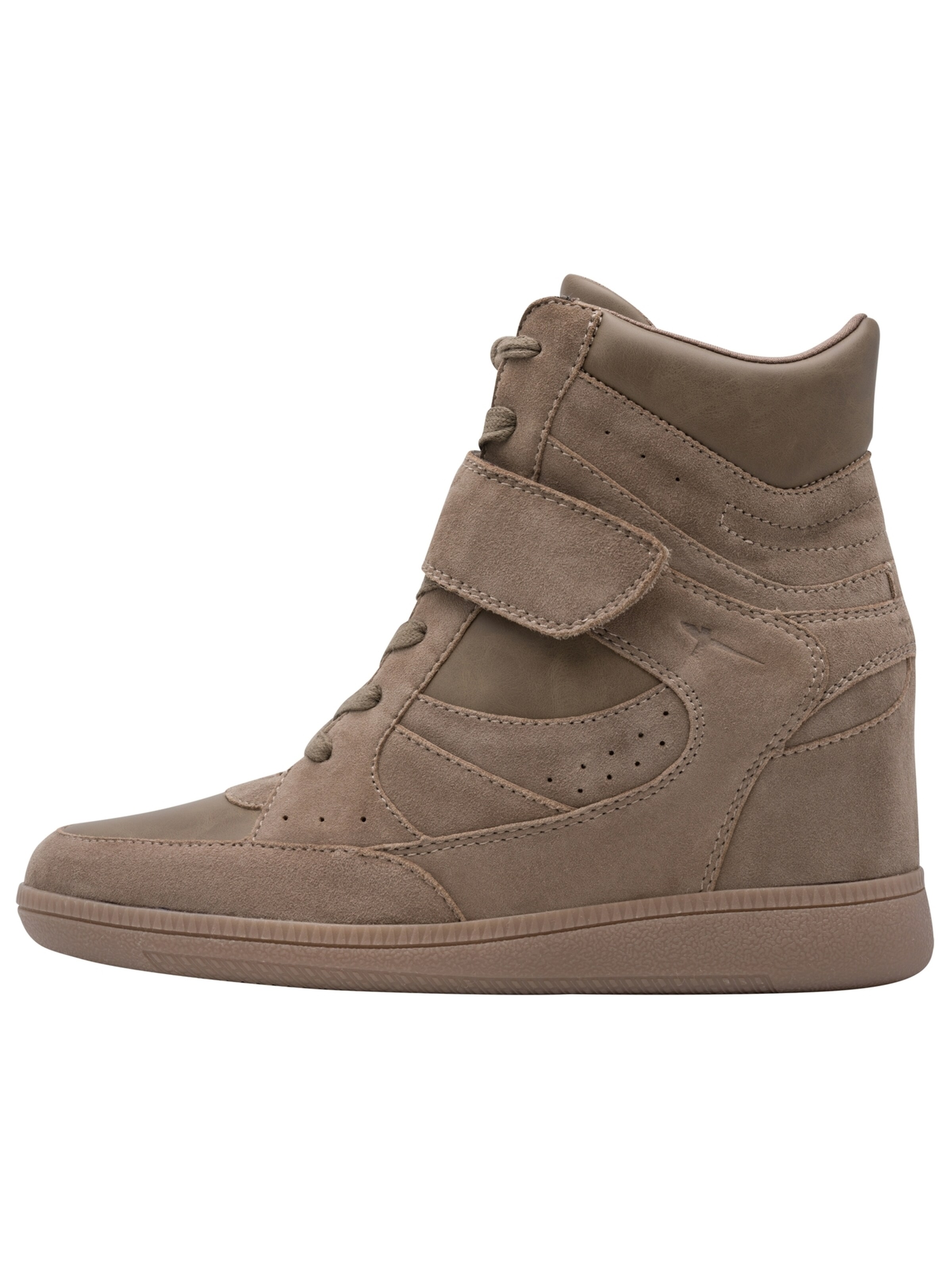 Baskets hautes Tamaris en beige
