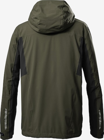 KILLTEC Outdoorjacke 'KOS 31' in Grün: Vorderseite