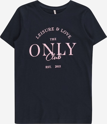 KIDS ONLY - Camiseta 'WERA LIFE' en azul: frente