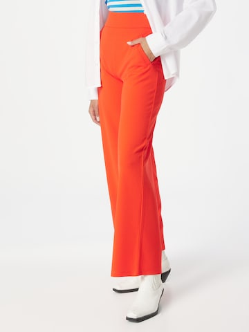 JDY Regular Trousers in Red: front