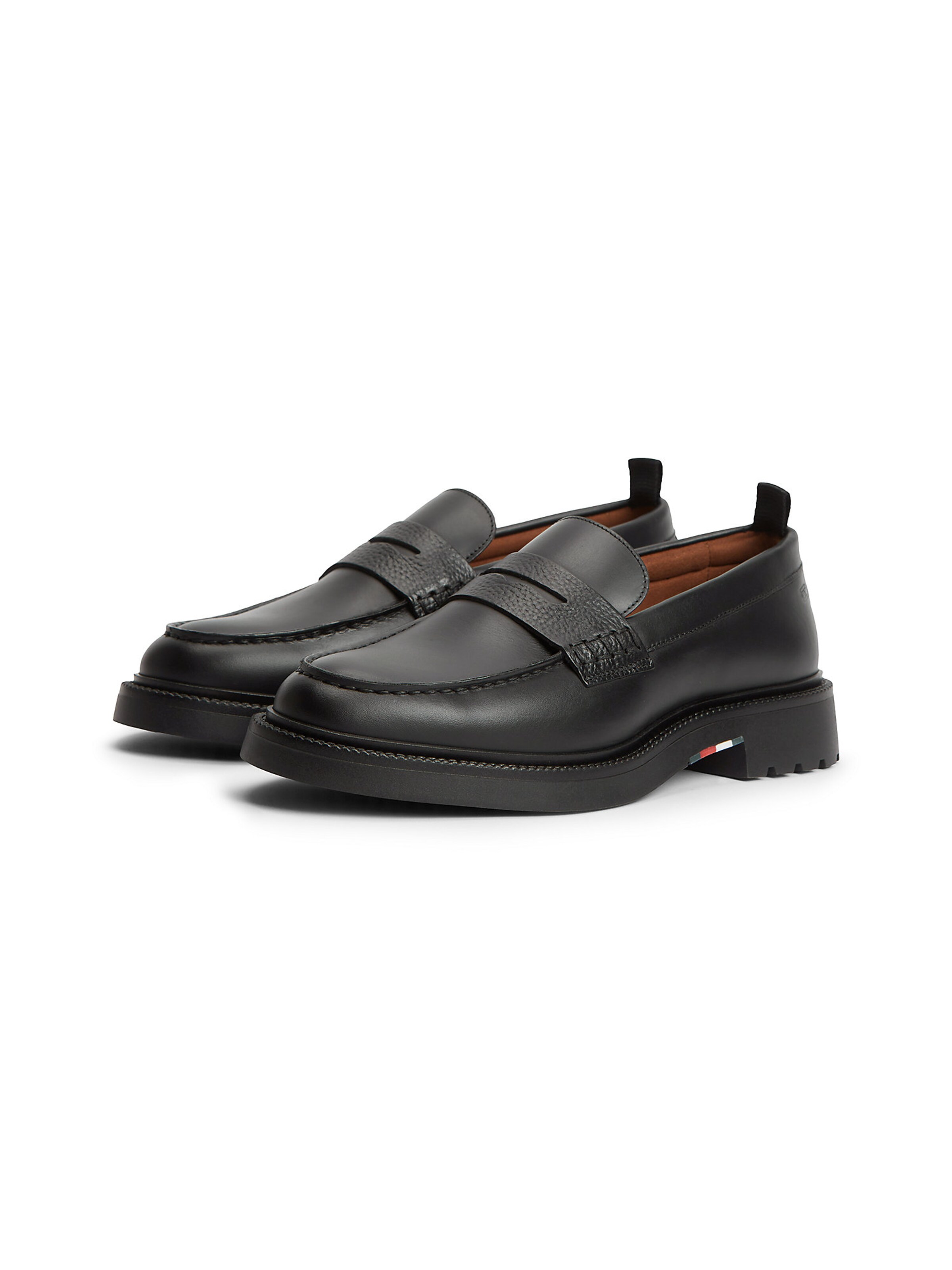 TOMMY HILFIGER Mokassin in Schwarz