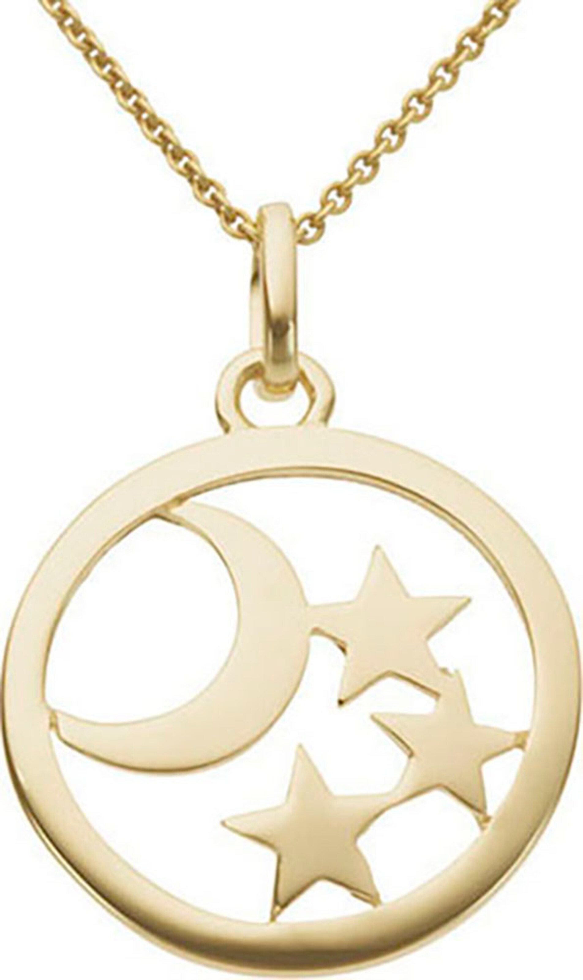 FIRETTI Anhänger in Gold: Vorderseite