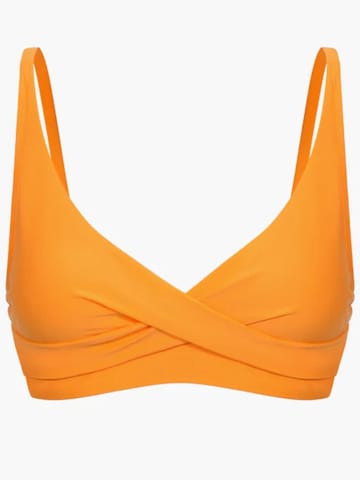 cfab (formerly creamy fabrics) - Bañador moldeador 'Twist' en naranja